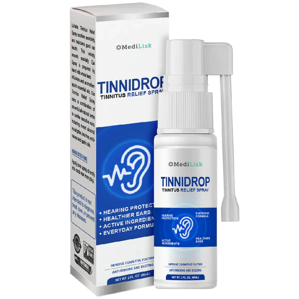 Tinnidrop® | Spray Limpiador de oídos.