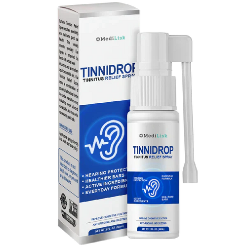 Tinnidrop® | Spray Limpiador de oídos.